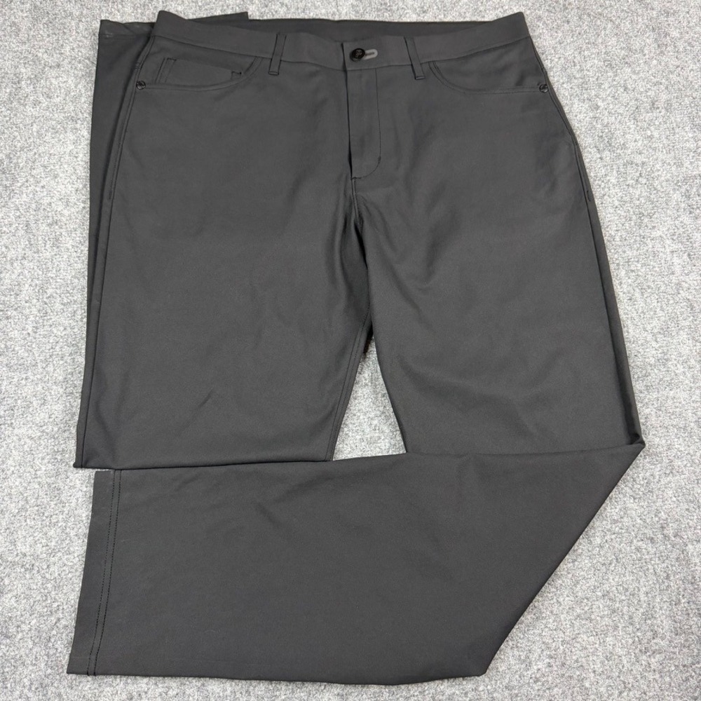 Public Rec Workday 2.0 Performance Pants Mens 34x33 Black 5-Pocket Tech Golf